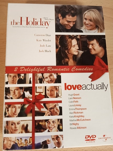 The holiday ja Love actually rakkautta vain DVD