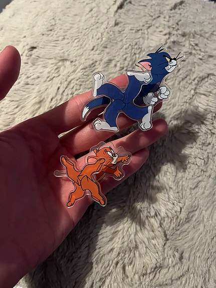 Tom ja Jerry auton ilmanvaihtokoristeet