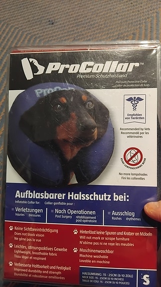 Koiran puhallettava kauluri