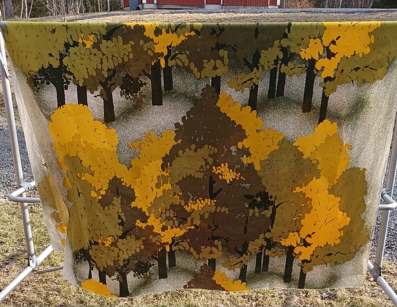 Ompelematon vintage kangas