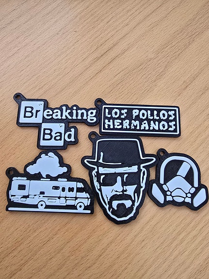 5kpl Breaking Bad avaimenperiä