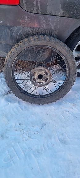 Mopon/crossin - 17" takarengas