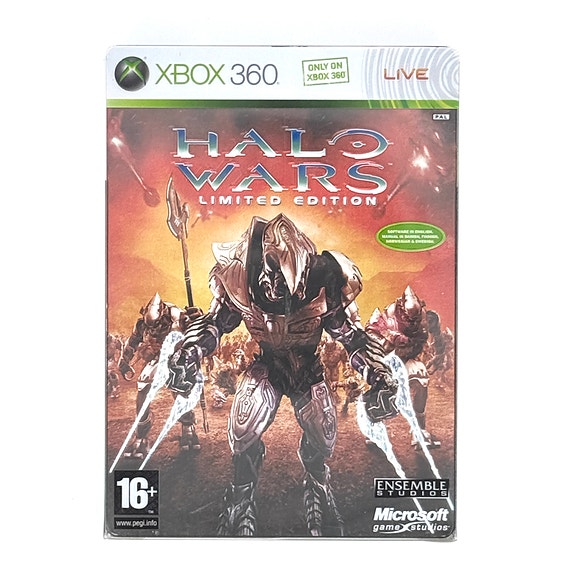 Halo Wars Limited Edition CIB Xbox 360