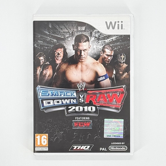WWE SmackDown vs Raw 2010 CIB Wii