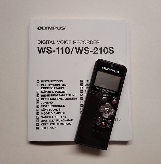 Olympus WS-210S digitaalinen sanelin