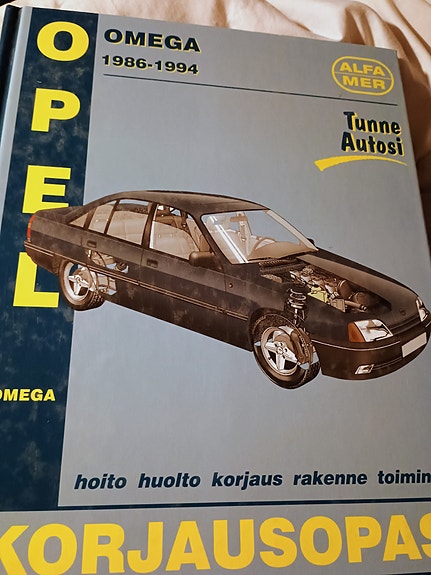 Opel Omega korjausopas  86-94