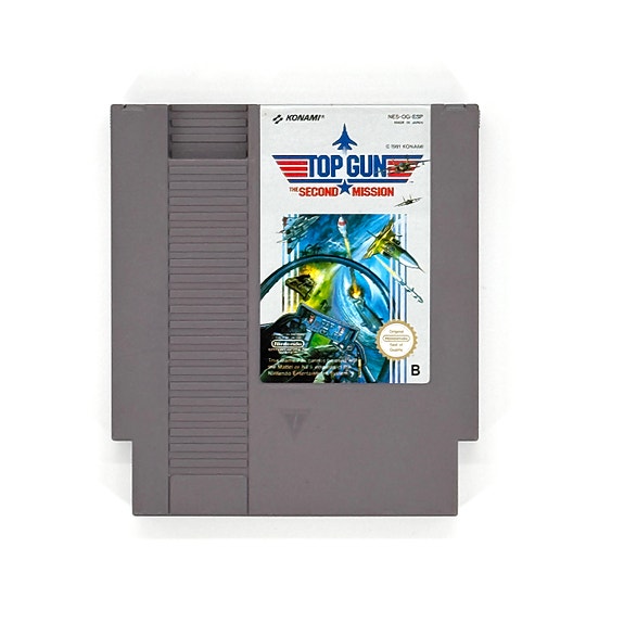 Top Gun the Second Mission loose NES