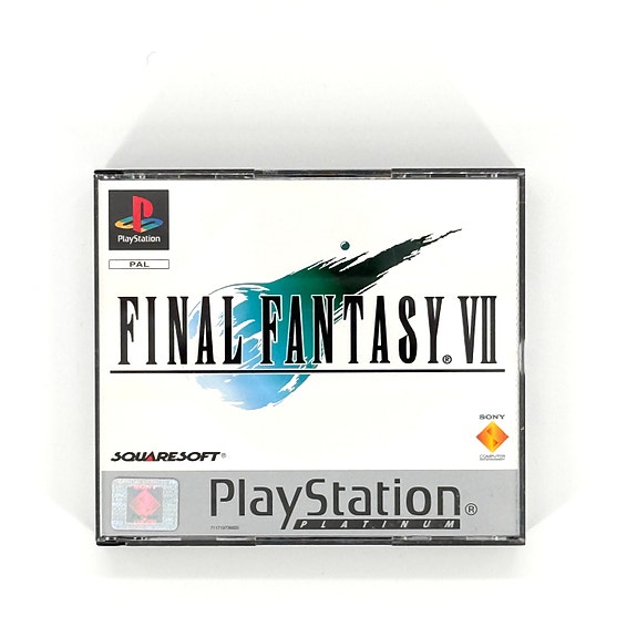 Final Fantasy VII Platinium CIB Ps1