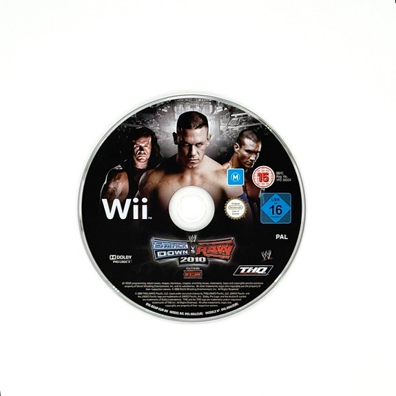 WWE SmackDown vs Raw 2010 Loose Wii