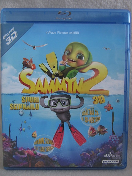 Sammyn Suuri Seikkailu blu-ray