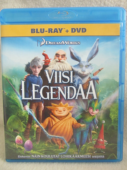Viisi Legendaa blu-ray + dvd