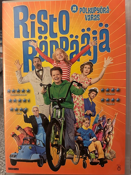 Risto Räppääjä DVD-elokuva