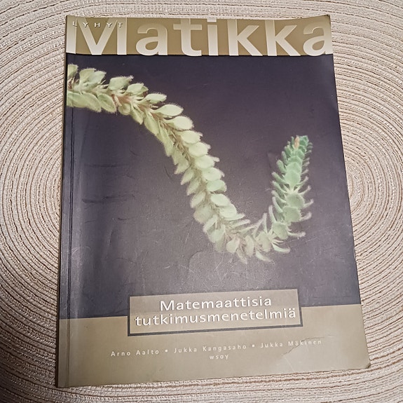 Lyhyt Matikka Matemaattisia tutkimusmenetelmiä