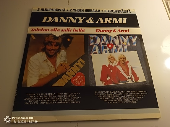 Danny ja Armi tupla lp
