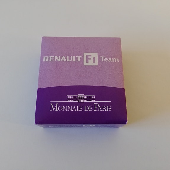 1½ Euro Renault F1 Hopearaha Harvinainen