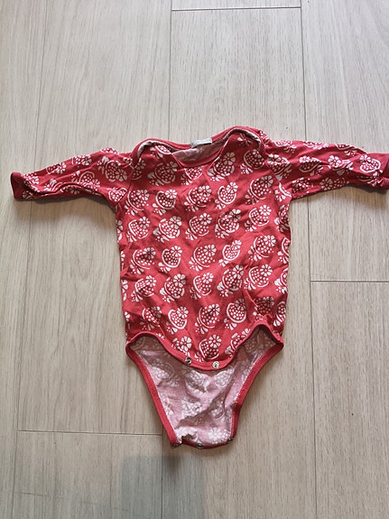 Marimekko Punainen lasten body 62 cm puuvillaa unisex