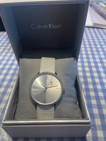Calvin Klein naisten rannekello hopea