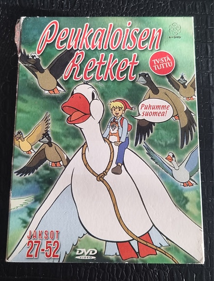 Peukaloisen retket DVD jaksot 27-52