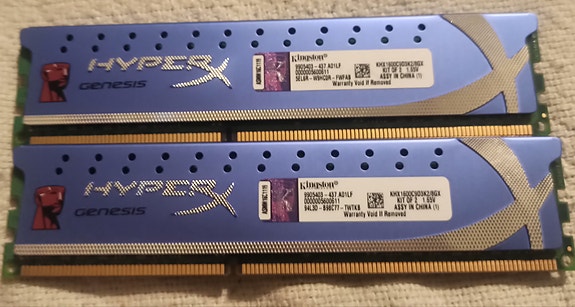 Tietokoneen muisti Hyper X 8gb 2/4gb