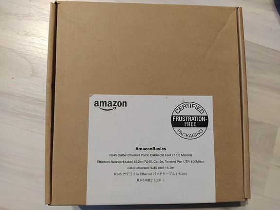 Ethernet verkkokaapeli RJ45 Cat5e 15m