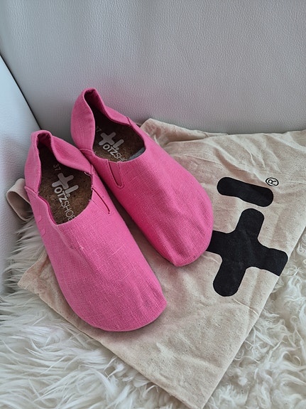 Otz naisten espadrillo kengät pinkki koko 37