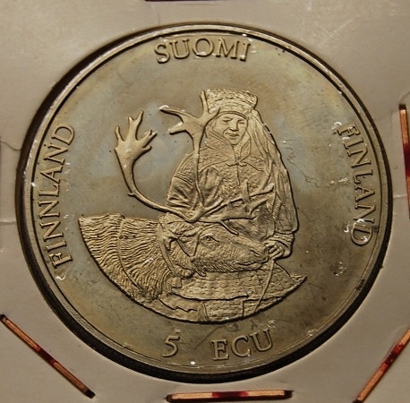 Suomi 5 ECU "Rovaniemi" 1994