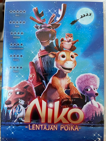 Niko - Lentävän poron seikkailu DVD-elokuva