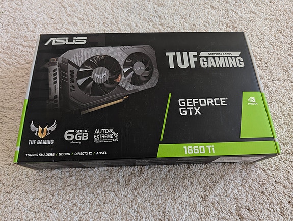 Asus GeForce GTX 1660 Ti 6Gb