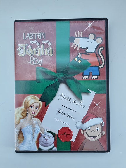 Dvd Lasten joulu-boxi Maisa Barbie Utelias Vili