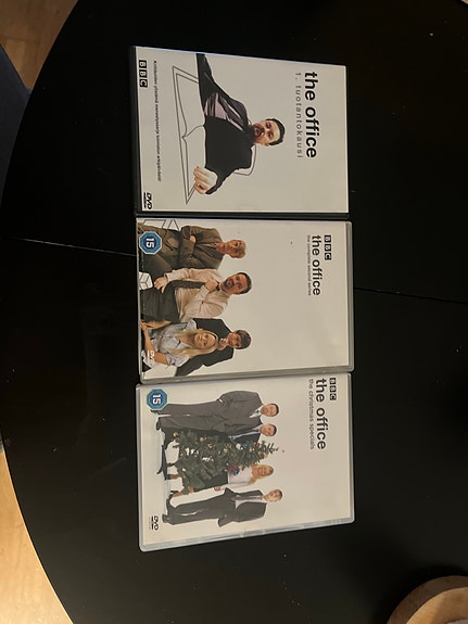 BBC The Office DVD-sarja kaudet 1-2 ja Christmas Specials