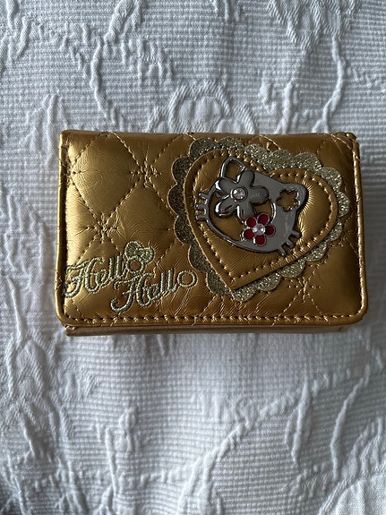Hello Kitty kultainen lompakko