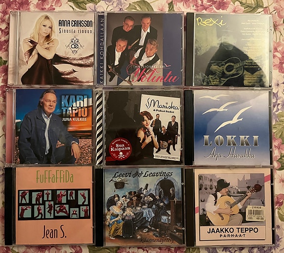 Suomi-iskelmä CD-levyt