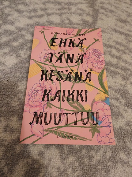 Ehkä tänä kesänä kaikki muuttuu -kirja