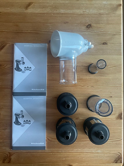 KitchenAid lisävarusteet monitoimikoneeseen - pakettihinta 3