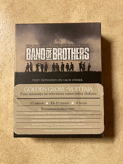 Band of Brothers DVD setti