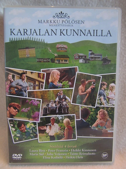Karjalan kunnailla kausi 1 dvd