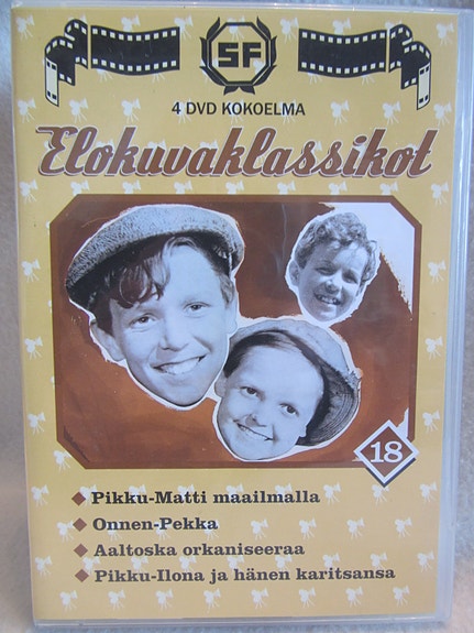 Elokuvaklassikot 18 dvd box