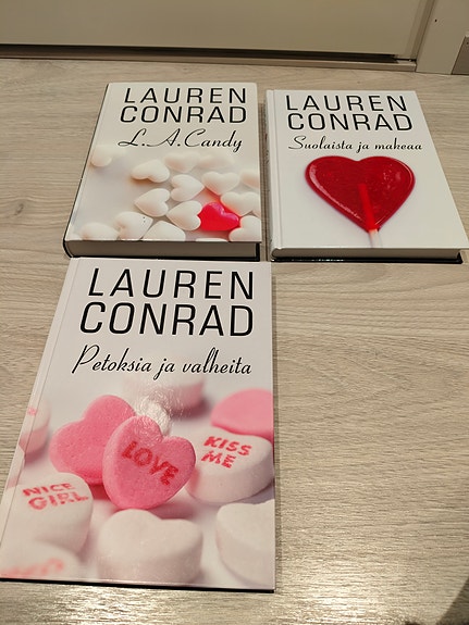 Lauren Conrad kirjat (3 kpl)