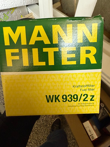 MANN-FILTER WK 939/2 z Polttoainesuodatin.