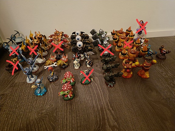 Skylanders Giants Hahmoja