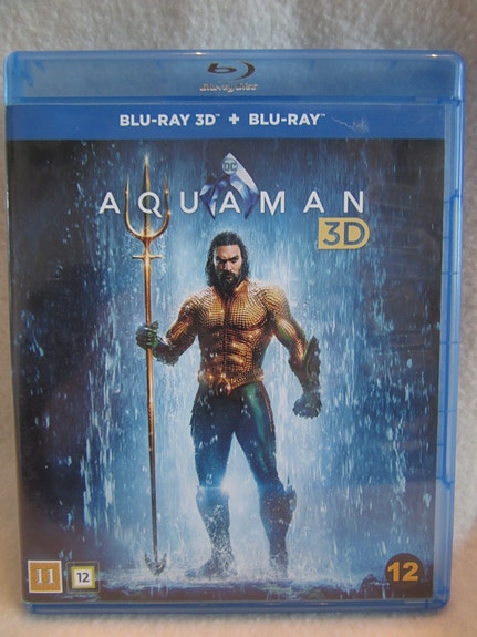 Aquaman blu-ray 3D + blu-ray