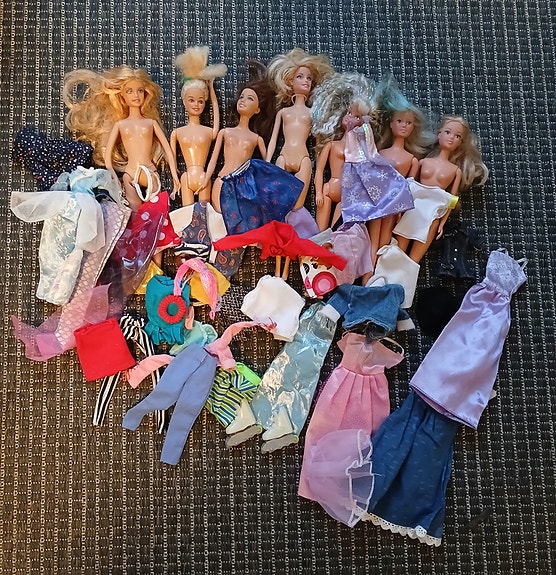 Barbie/nukke setti