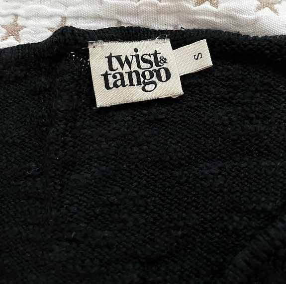 Twist & Tango neulepaita musta S puuvilla