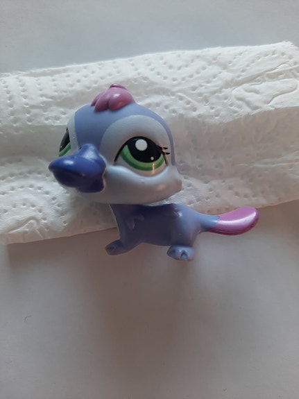 LPS Vesinokkaeläin lila/violetti/purppura