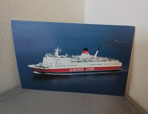 VIKING LINE ROSELLA  postikortti