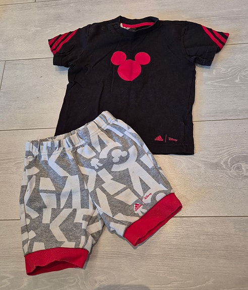 Adidas shortsit ja t-paita 86