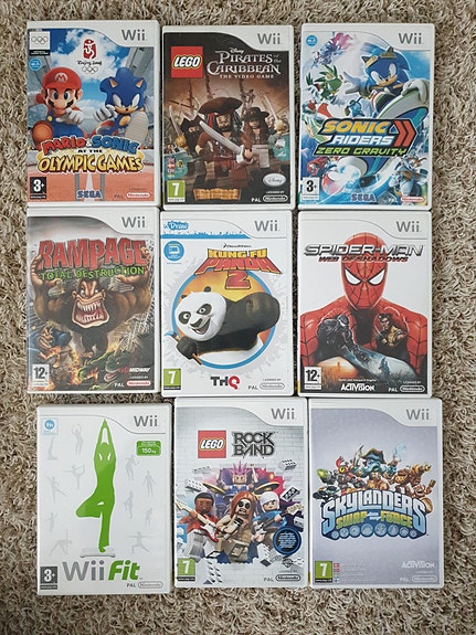 Nintendo Wii pelejä