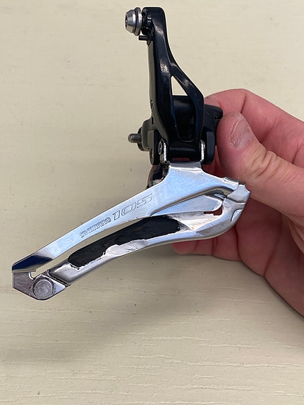 Shimano 105 5800 etuvaihtaja