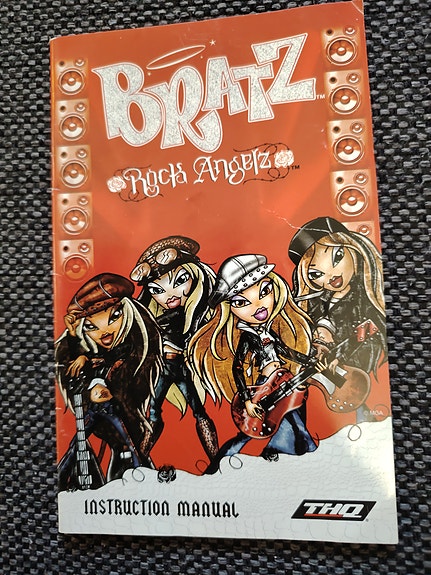 Bratz rock angels Ps2 ohjekirja