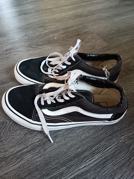 Vans tennarit 38 mustavalkoiset